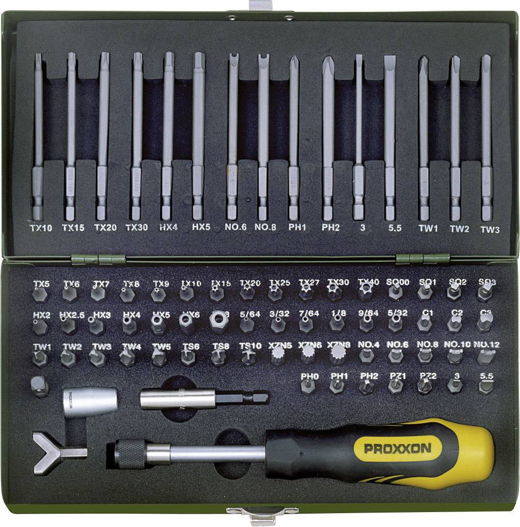 Bity Proxxon Industrial 4006274231078 23 107, 75 szt. - obrazek 1