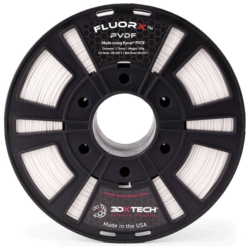 Filament do drukarek 3D PVDF 3D Xtech PVD1010750N, Średnica filamentu: 1.75 mm, 750 g, naturalny, naturalny - obrazek 1
