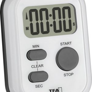Timer TFA Dostmann TFA – Timer Weiß digital cyfrowy biały Timer TFA Dostmann TFA – Timer Weiß digital cyfrowy biały