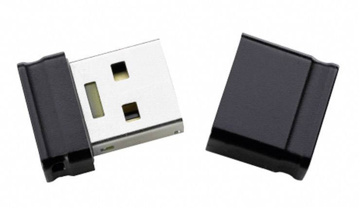 Pendrive USB 2.0 Intenso Micro Line, 4 GB, czarny, 17 MB/s / 7 MB/s, ultra mały - obrazek 1