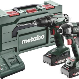 Wiertarko-wkrętarka akumulatorowa, Wkrętarka udarowa akumulatorowa Metabo BS+SSD200LTBL 685193000 18 V 2 Ah zaw. akumula Wiertarko-wkrętarka akumulatorowa, Wkrętarka udarowa akumulatorowa Metabo BS+SSD200LTBL 685193000 18 V 2 Ah zaw. akumula