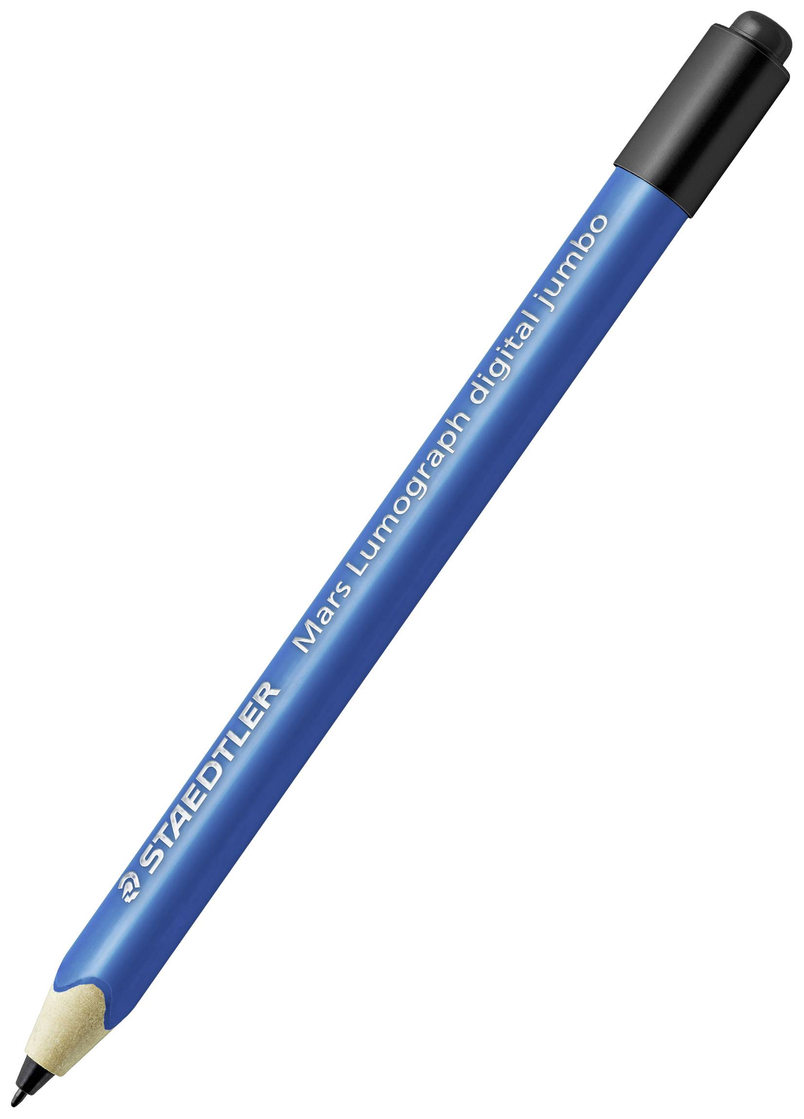 Staedtler Mars® Lumograph® digital jumbo Pióro cyfrowe z rysikiem wrażliwym na nacisk, z precyzyjnym cienkopisem, Przyci - obrazek 1