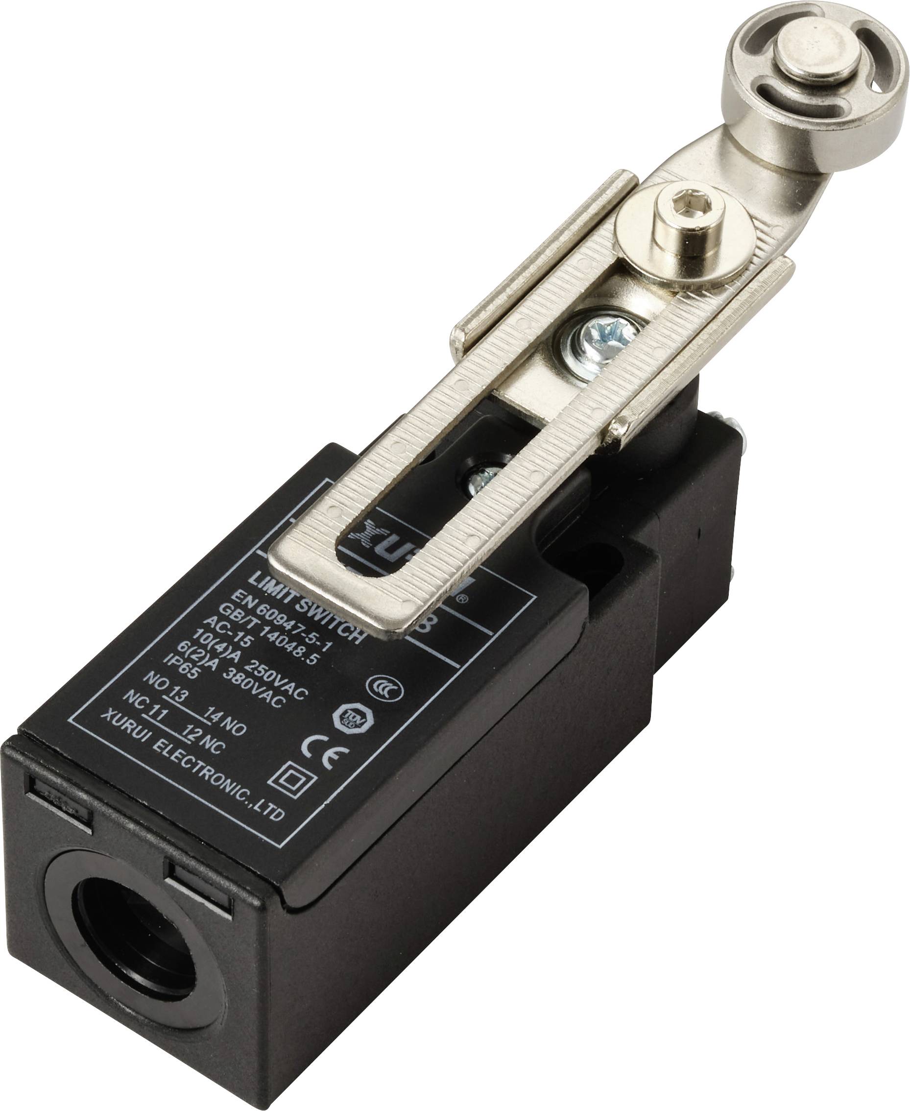 Wyłącznik krańcowy 250 V/AC 10 A, dźwignia obrotowa z rolką XZ-9/108 IP65 1 szt. - obrazek 1