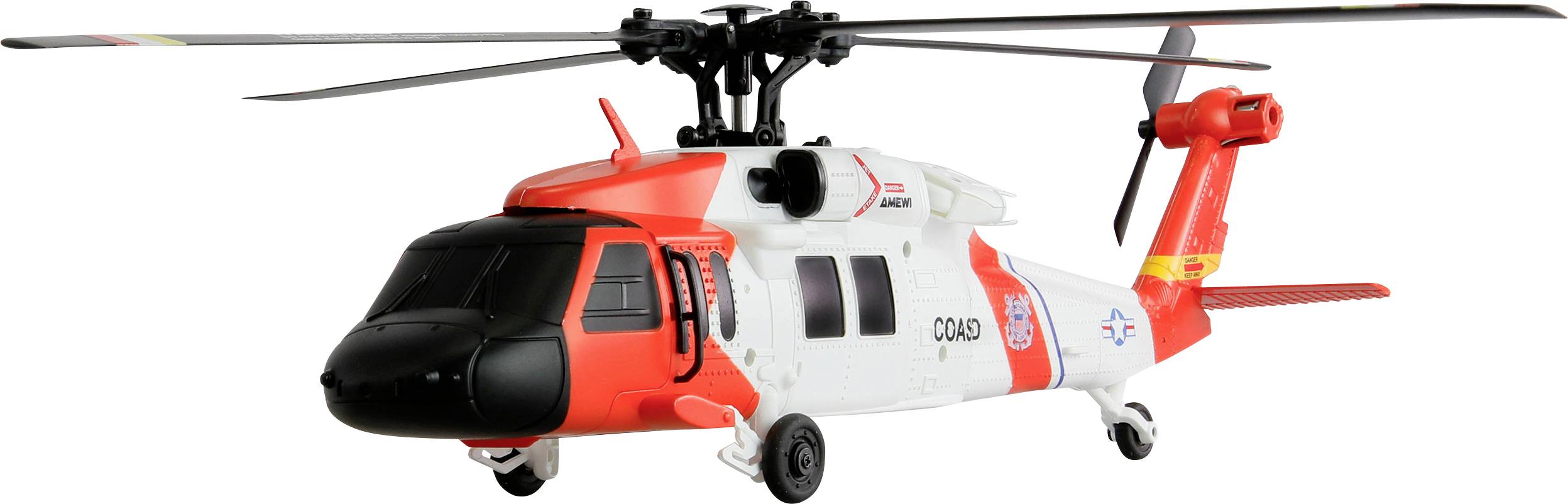 Amewi UH-60L Black Hawk Coastguard Brushless Helikopter Helikopter RC dla początkujących RtF - obrazek 1