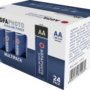 Baterie AA AgfaPhoto Power LR6 110-819969, 1.5 V, alkaliczno-manganowe, 24 szt. Baterie AA AgfaPhoto Power LR6 110-819969, 1.5 V, alkaliczno-manganowe, 24 szt.