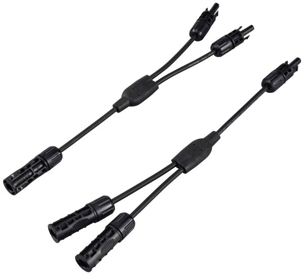 adapter Sygonix 2 to 1 Y cable 1500V SY-6408046, gniazdka: 2, 1, 30 A, 36 cm