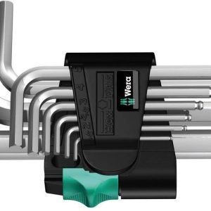 Wera 950 PKS/9 SM N wewnętrzny sześciokąt Zestaw kluczy trzpieniowych 1.5 mm, 2 mm, 2.5 mm, 3 mm, 4 mm, 5 mm, 6 mm, 8 mm Wera 950 PKS/9 SM N wewnętrzny sześciokąt Zestaw kluczy trzpieniowych 1.5 mm, 2 mm, 2.5 mm, 3 mm, 4 mm, 5 mm, 6 mm, 8 mm