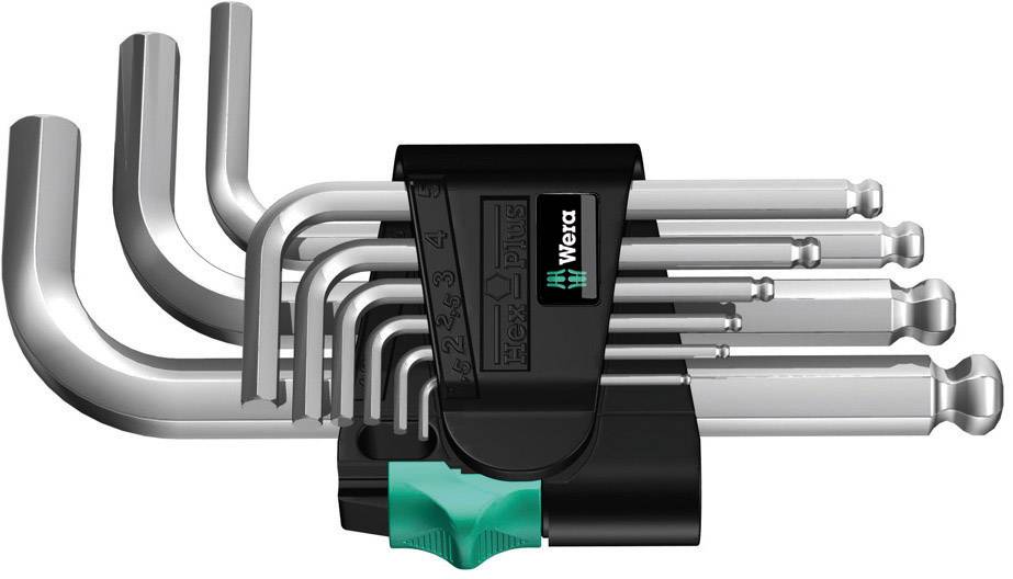 Wera 950 PKS/9 SM N wewnętrzny sześciokąt Zestaw kluczy trzpieniowych 1.5 mm, 2 mm, 2.5 mm, 3 mm, 4 mm, 5 mm, 6 mm, 8 mm - obrazek 1