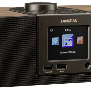 Radio internetowe Sangean WFR-32 Internet z pilotem czarny, drewno Radio internetowe Sangean WFR-32 Internet z pilotem czarny, drewno