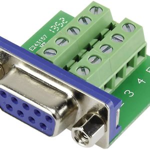 TRU COMPONENTS 1229331 Złącze żeńskie D-Sub DSUB09F-10TB-2, rzędy: 2, styki: 9, 90 °, 1 szt. TRU COMPONENTS 1229331 Złącze żeńskie D-Sub DSUB09F-10TB-2, rzędy: 2, styki: 9, 90 °, 1 szt.