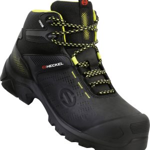 Heckel MACCROSSROAD 3.0 S3 HIGH 6731343 Buty ochronne S3 Rozmiar buta (EU): 43 czarny, żółty 1 par(a)