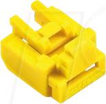 Smartkeeper Blokada portu RJ45 LAN NL03P2YL Zestaw 100-elementowy żółty bez klucza NL03P2YL Smartkeeper Blokada portu RJ45 LAN NL03P2YL Zestaw 100-elementowy żółty bez klucza NL03P2YL