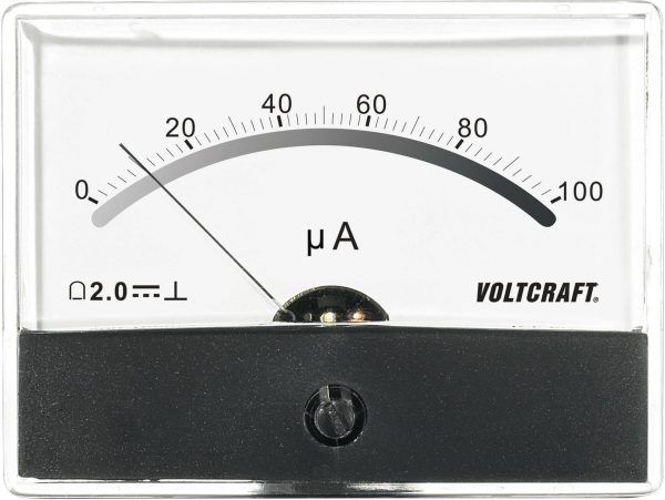 Analogowy wskaźnik panelowy VOLTCRAFT AM-86X65/100uA