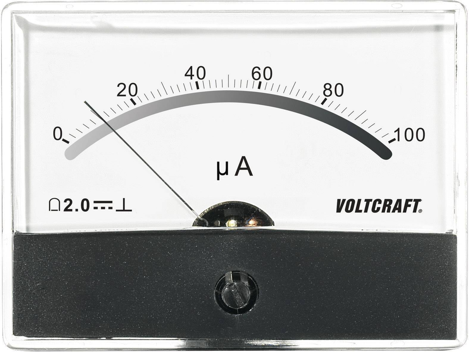 Analogowy wskaźnik panelowy VOLTCRAFT AM-86X65/100uA - obrazek 1