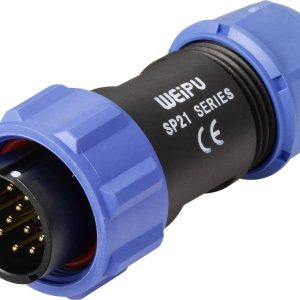 Złącze IP68 seria SP21 Weipu SP2110 / P 12 II, 1 szt. Złącze IP68 seria SP21 Weipu SP2110 / P 12 II, 1 szt.