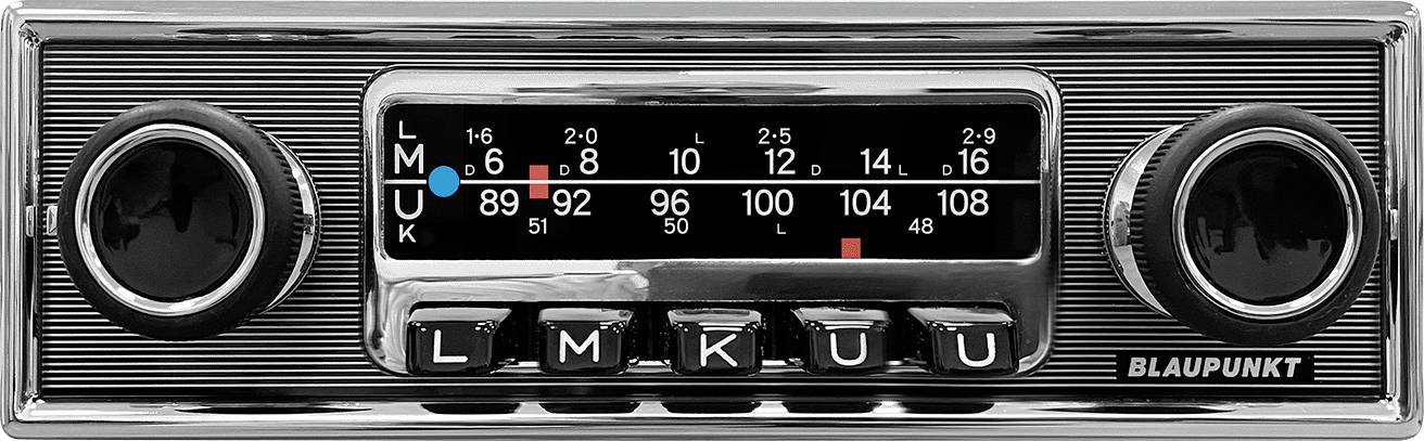 Radio samochodowe Blaupunkt RETRO CAR RADIO FRANKFURT STEREO MB, 4 x 50 W - obrazek 1