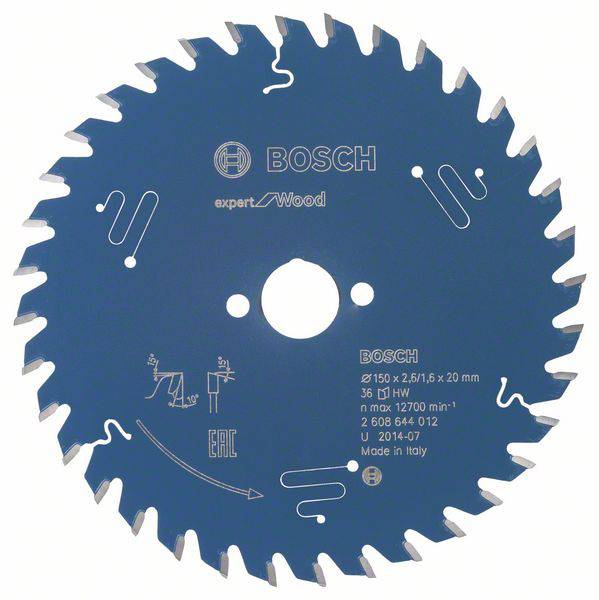 Tarcza tnąca Bosch Accessories Expert for Wood 150 x 20 x 1.6 mm 1 szt.