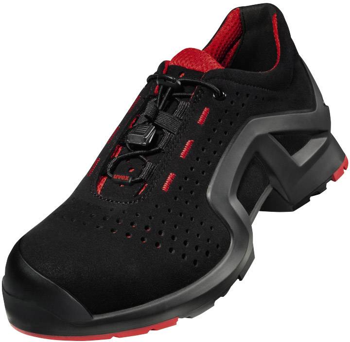 uvex 1 8519240 Obuwie ochronne S1P Rozmiar buta (EU): 40 czarny, czerwony 1 par(a) - obrazek 1