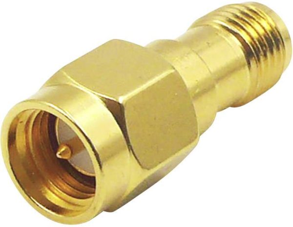 Adapter SMA TRU COMPONENTS 5972636 złącze męskie SMA – złącze żeńskie SMA 1 szt.