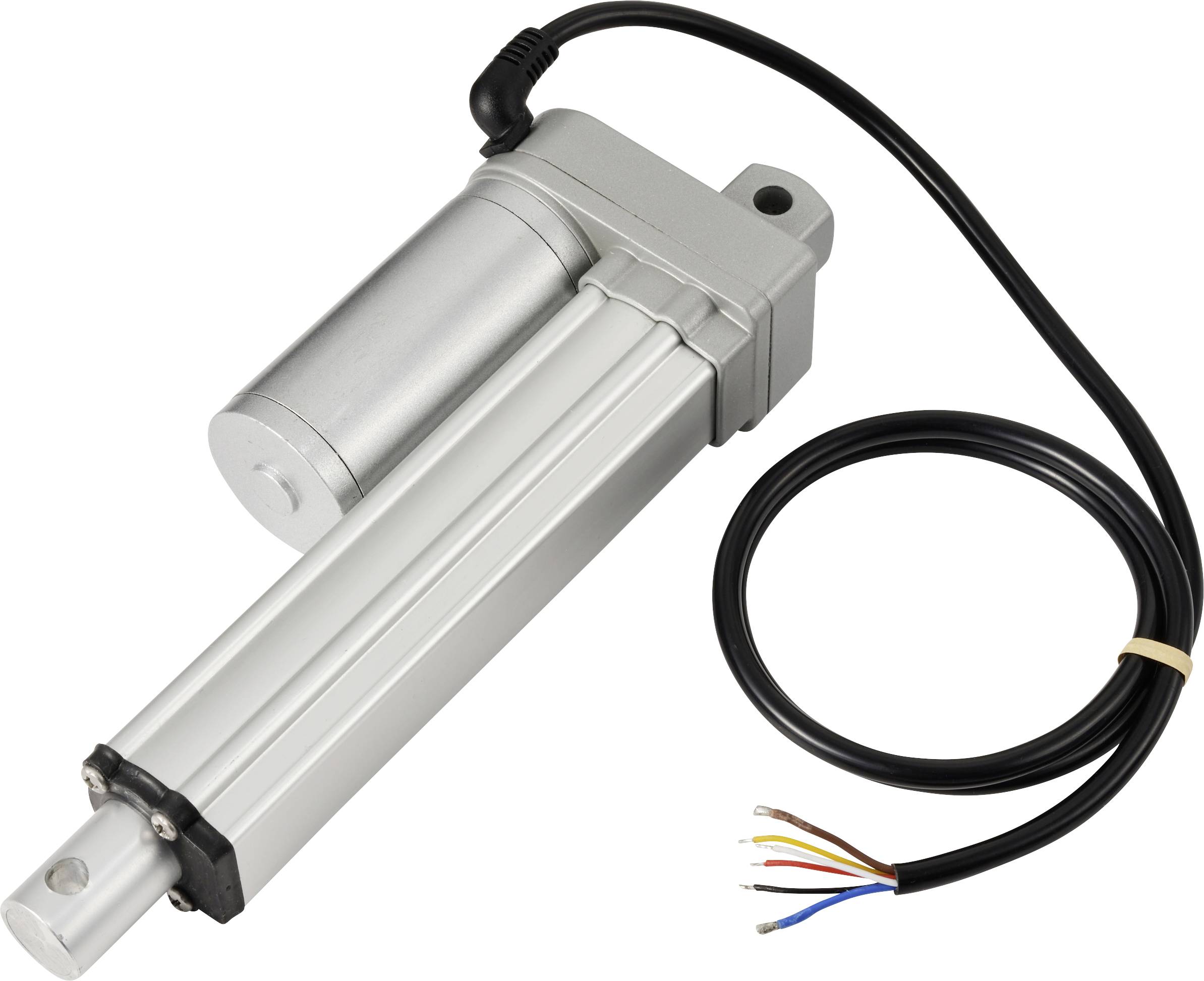 Siłownik elektryczny TRU COMPONENTS TC24-100-250P TC-13492796 Długość skoku 100 mm Popych 250 N 24 V/DC 1 szt. - obrazek 1