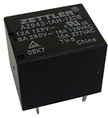 Zettler Electronics AZ943-1CH-24DE Przekaźnik SMT 24 V/DC 15 A 1 zestyk przełączny 1 szt.