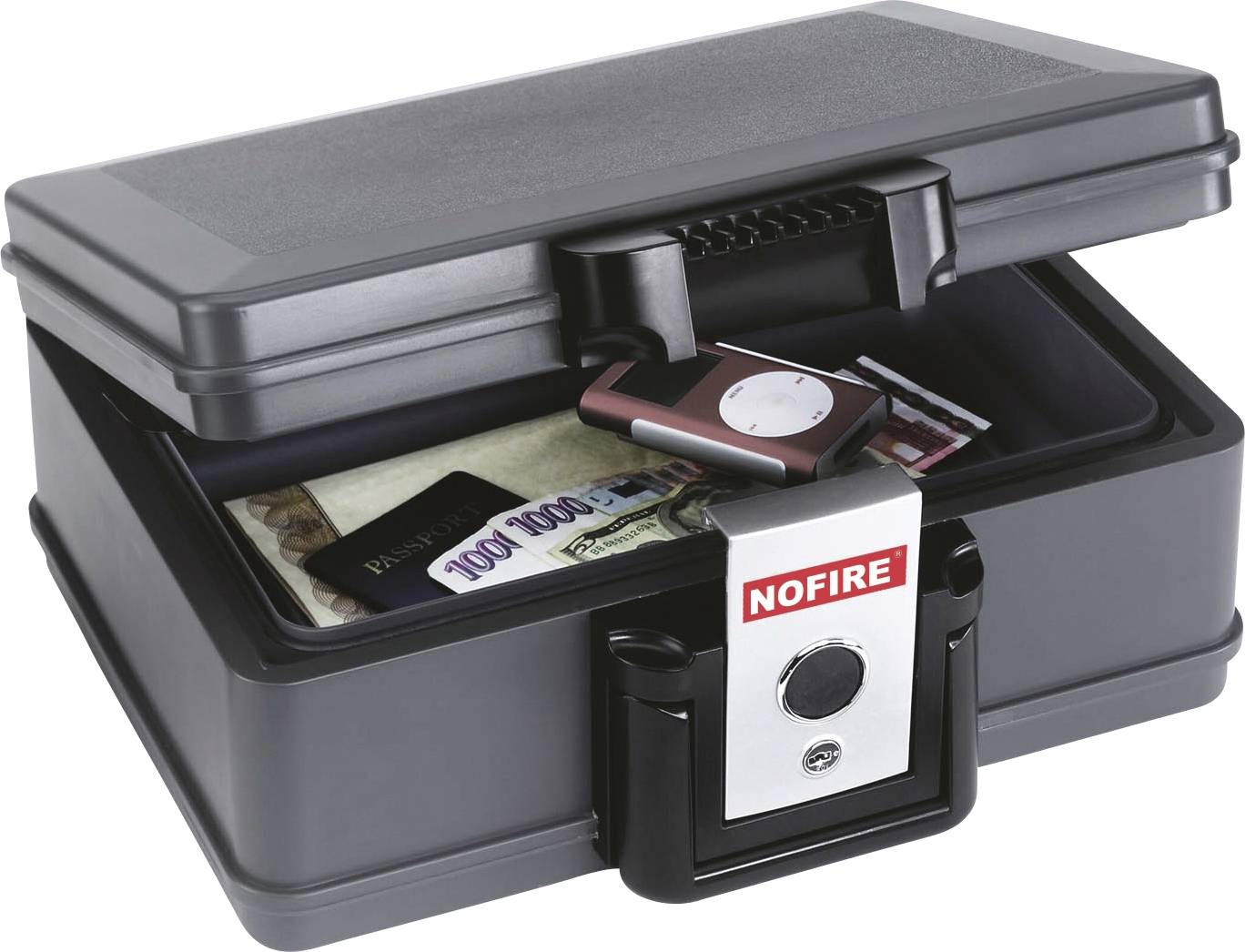 Sejf NOFIRE FA-2013FE, (S x W x G) 354 x 155 x 283 mm - obrazek 1