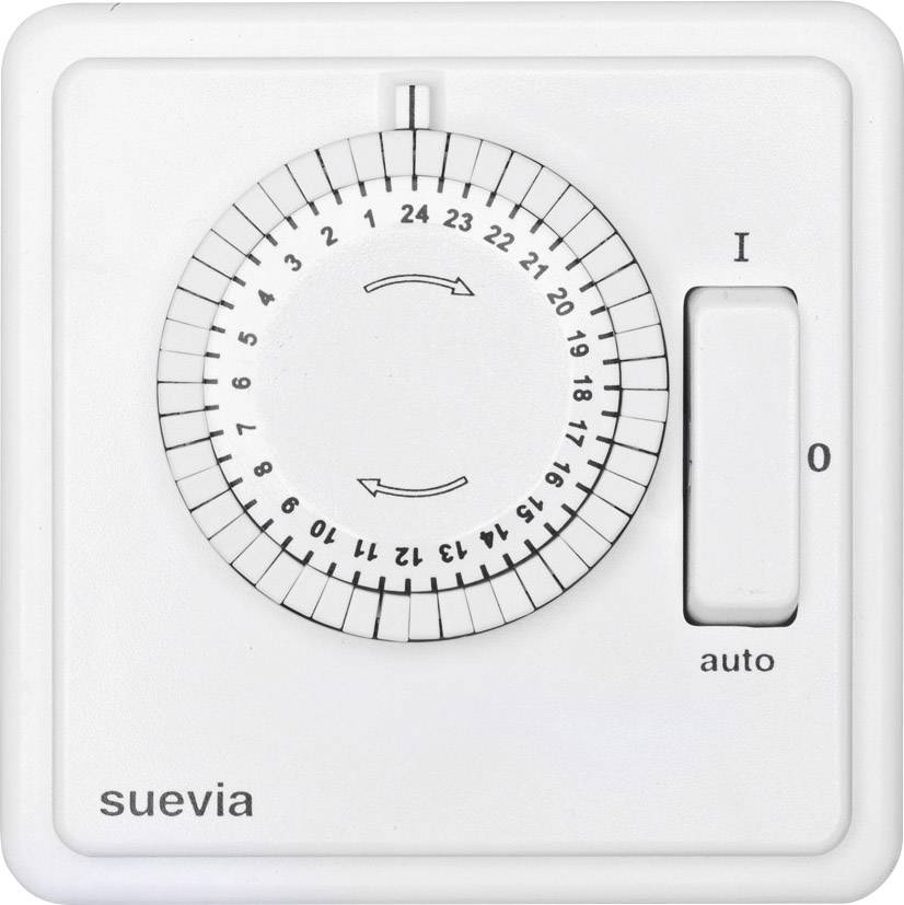 Wyłącznik czasowy do montażu podtynkowego Suevia 248 T30 SU280447, 1200 W - obrazek 1