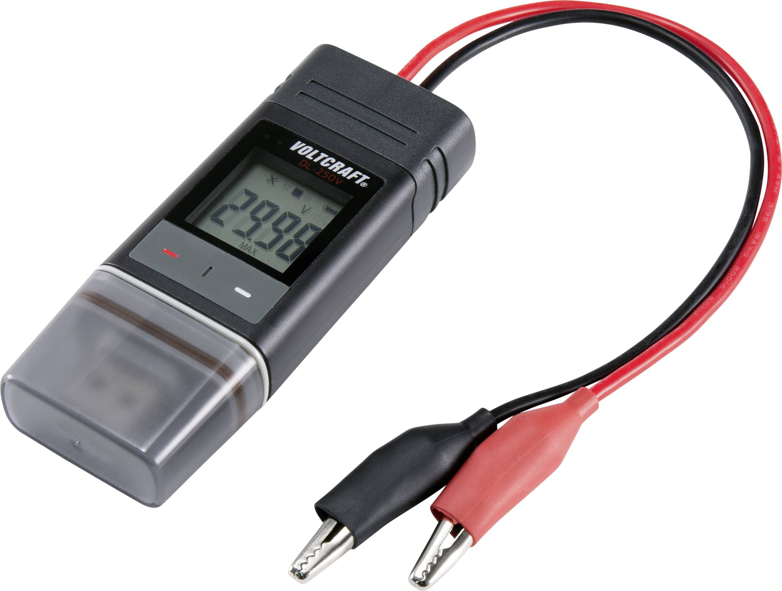 Rejestrator napięcia VOLTCRAFT DL-250V VC-11015505, 0.01 do 30 V - obrazek 1