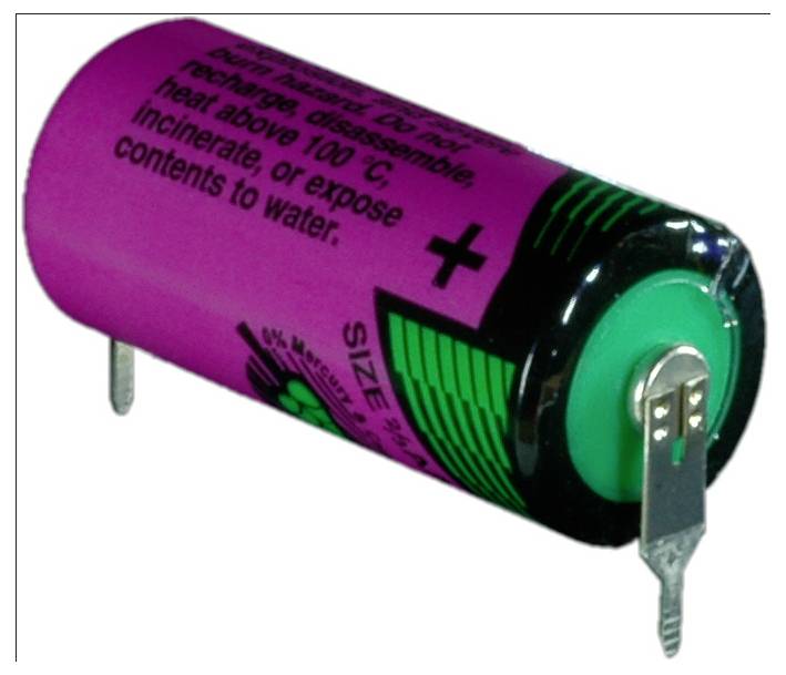 Bateria 2/3 AA z pinami lutowniczymi Tadiran Batteries, 1 szt. - obrazek 1