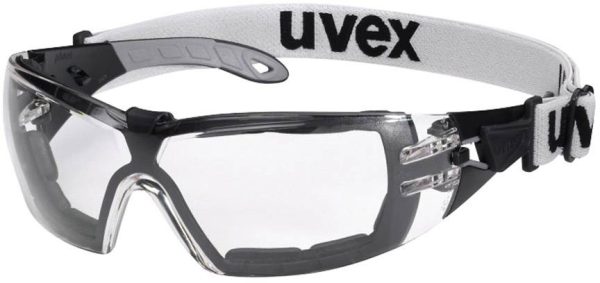 uvex pheos guard 9192180 Okulary ochronne z ochroną UV czarny, szary