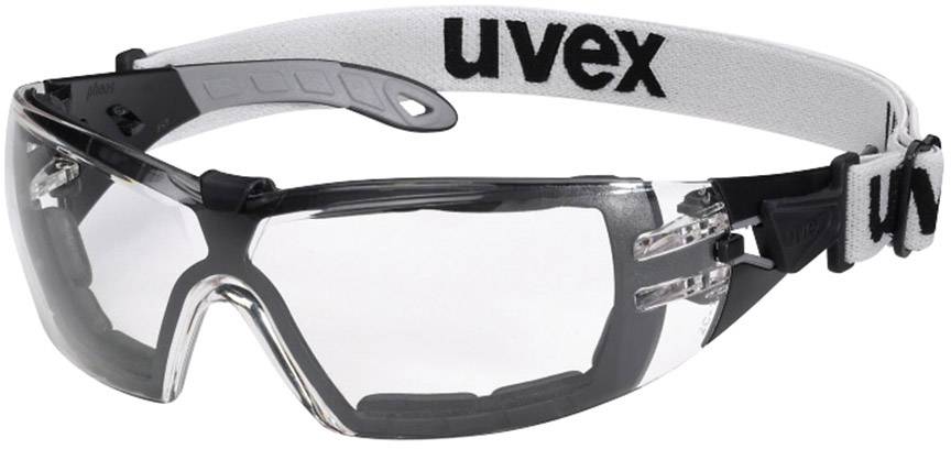 uvex pheos guard 9192180 Okulary ochronne z ochroną UV czarny, szary - obrazek 1