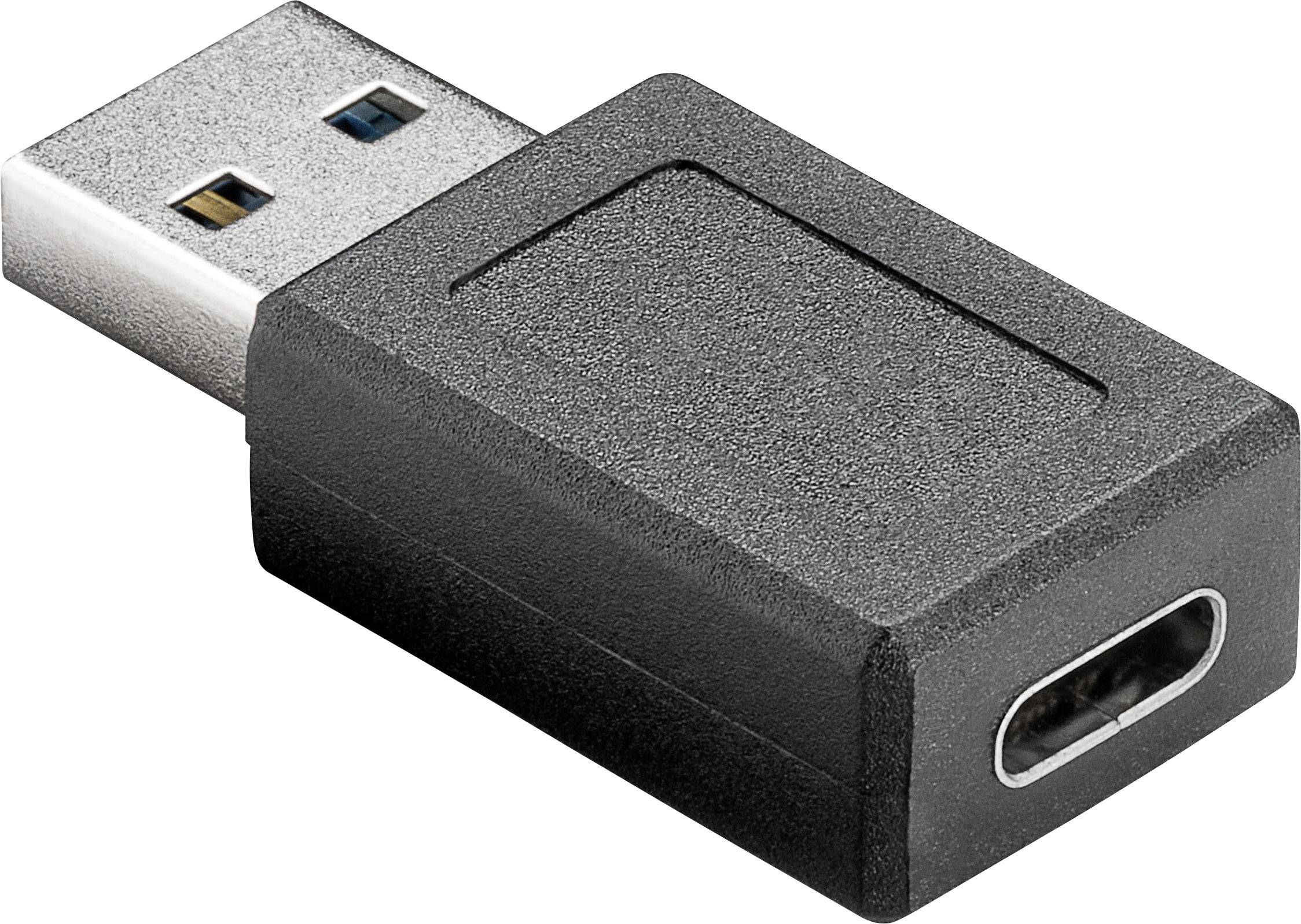 Goobay USB 3.2 Gen 1 (USB 3.0) adapter [1x Złącze męskie USB typu A - 1x złącze żeńskie USB-C] USB 3.0 SuperSpeed Adapte - obrazek 1
