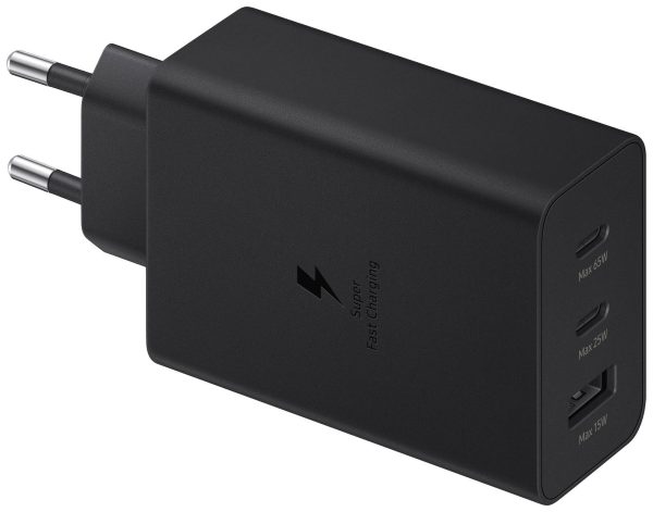 Samsung EP-T6530N Ładowarka USB 65 W 1x USB-A, 2x USB-C® Power Delivery czarny bez kabla