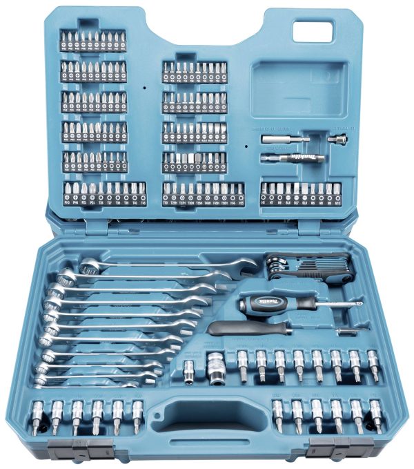Zestaw narzędzi w walizce Makita E-10883, 221 szt.