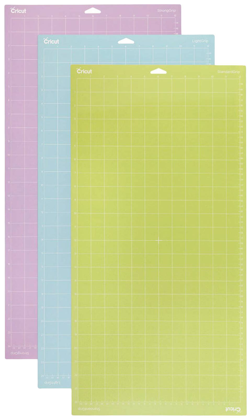 Cricut Explore/Maker LightGrip/StandardGrip/StrongGrip (30.5 x 61 cm) 3-Pack Mata do cięcia Szerokość cięcia 30.5 cm lil - obrazek 1