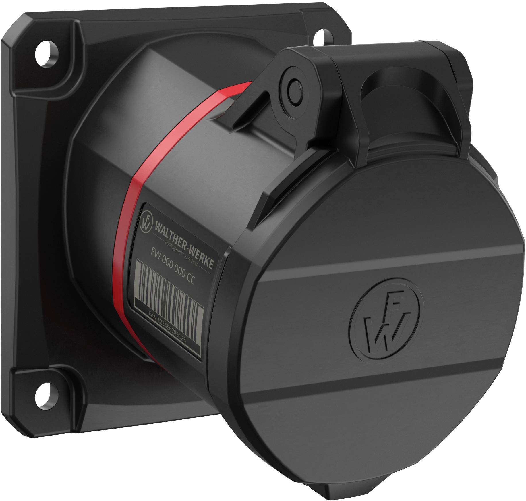 Puszka montażowa CEE Walther Werke FW510506CC 16 A 400 V - obrazek 1