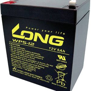 Akumulator ołowiowy Long WP5-12/F2, AGM, 12 V, 5 Ah Akumulator ołowiowy Long WP5-12/F2, AGM, 12 V, 5 Ah