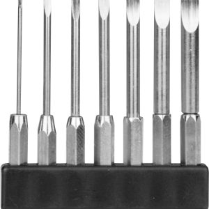 Bity Donau Elektronik MBS70, płaski, stal chromowo-niklowo-molibdenowa, 7 szt. Bity Donau Elektronik MBS70, płaski, stal chromowo-niklowo-molibdenowa, 7 szt.