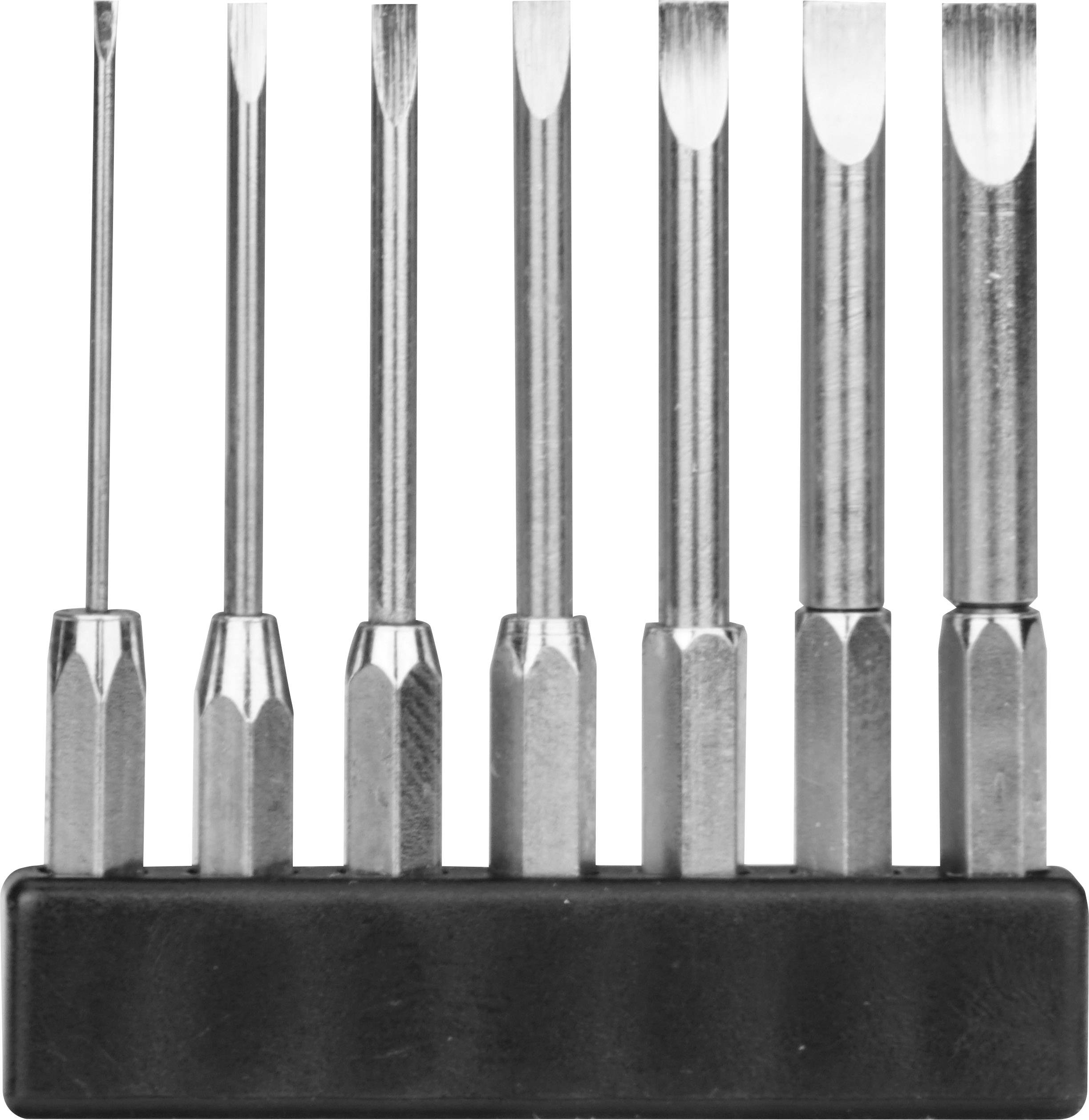 Bity Donau Elektronik MBS70, płaski, stal chromowo-niklowo-molibdenowa, 7 szt. - obrazek 1