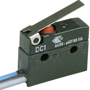 Mikroprzełącznik DC1C-C3LB 250 V/AC 6 A 1 x wł/(wł) ZF IP67 chwilowy 1 szt. Mikroprzełącznik DC1C-C3LB 250 V/AC 6 A 1 x wł/(wł) ZF IP67 chwilowy 1 szt.