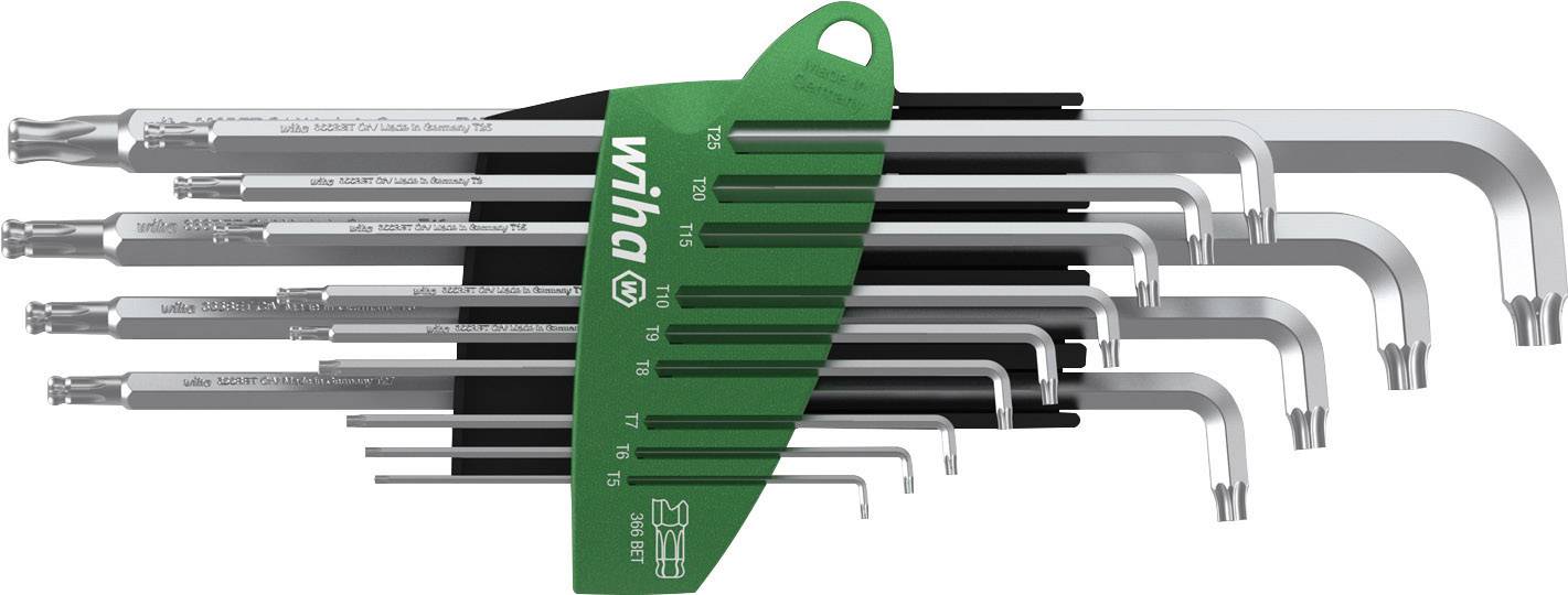 Wiha TORX wewnętrzny Zestaw kluczy trzpieniowych T 5, T 6, T 7, T 8, T 9, T 10, T 15, T 20, T 25, T 27, T 30, T 40, T 45 - obrazek 1