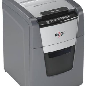 Rexel Optimum AutoFeed+ 100X Niszczarka 100 ark. Mikronacięcia 4 x 28 mm P-4 34 l Niszczy także spinacze do papieru, zsz Rexel Optimum AutoFeed+ 100X Niszczarka 100 ark. Mikronacięcia 4 x 28 mm P-4 34 l Niszczy także spinacze do papieru, zsz