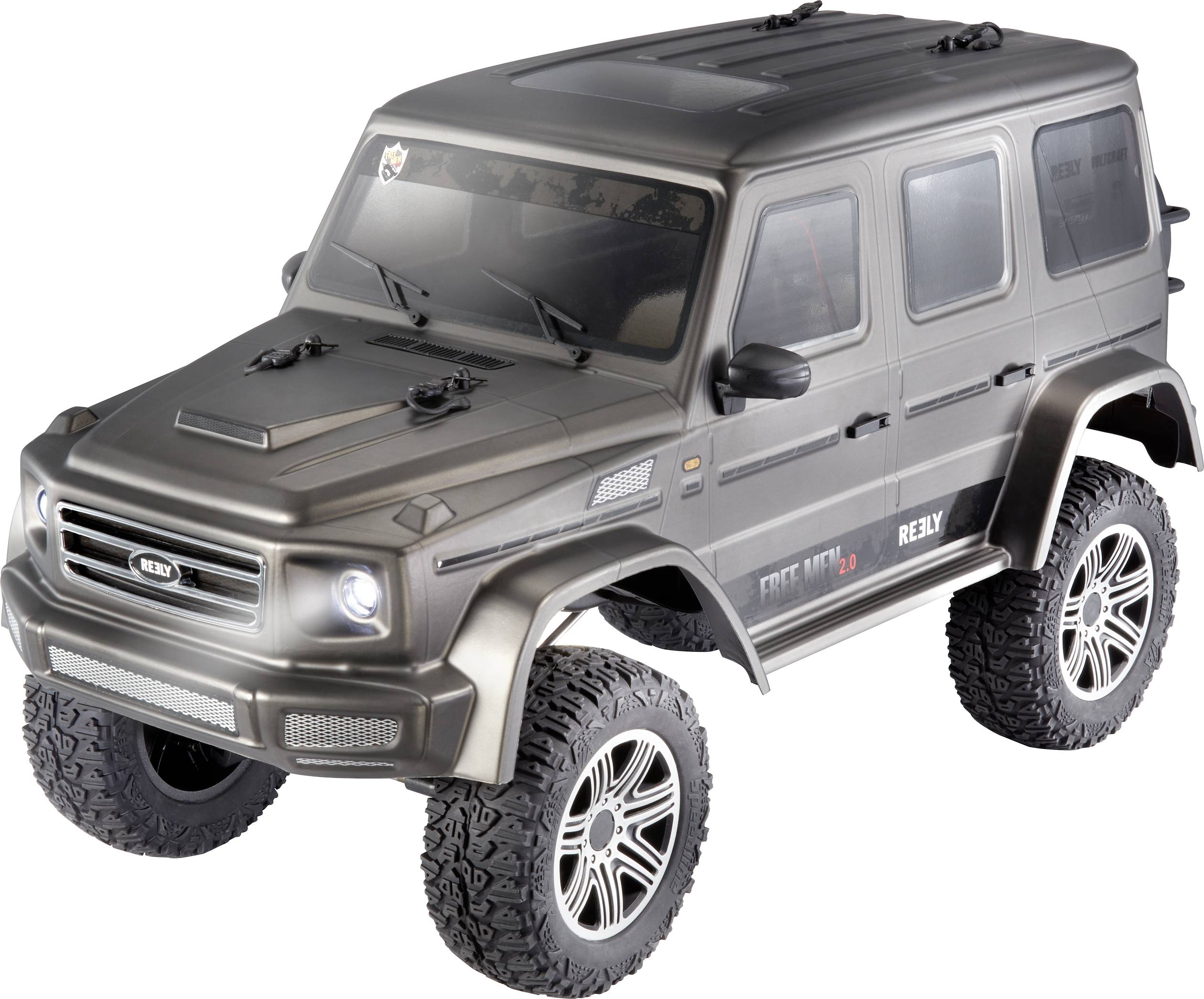 Model samochodu RC Reely 1:10 elektryczny gąsienicowy FreeMen 2.0, RtR, RE-6842904, 1:10, 10 km/h - obrazek 1