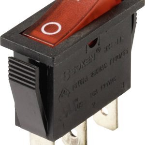TRU COMPONENTS TC-13599540 Przełącznik kołyskowy 250 V/AC 16 A 1 x wył/wł zatrzask 1 szt. TRU COMPONENTS TC-13599540 Przełącznik kołyskowy 250 V/AC 16 A 1 x wył/wł zatrzask 1 szt.