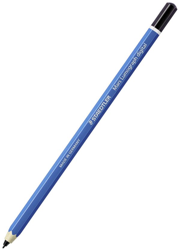 Staedtler Mars® Lumograph® digital classic Pióro cyfrowe z rysikiem wrażliwym na nacisk, z precyzyjnym cienkopisem niebi Staedtler Mars® Lumograph® digital classic Pióro cyfrowe z rysikiem wrażliwym na nacisk, z precyzyjnym cienkopisem niebi