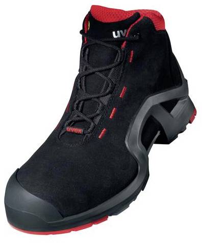 uvex 1 support 8517240 ESD Buty ochronne S3 Rozmiar buta (EU): 40 czerwony/czarny 1 par(a) - obrazek 1