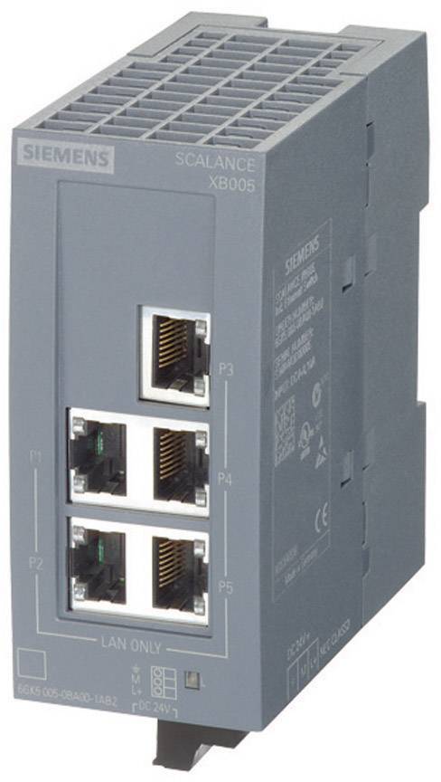 Siemens 6GK50050BA001AB2 6GK5005-0BA00-1AB2 Switch przemysłowy Ethernet 100 MBit/s