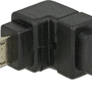 Delock USB 2.0 adapter [1x złącze męskie Micro-B USB 2.0 – 1x złącze żeńskie Micro-B USB 2.0] 65668 0 mm