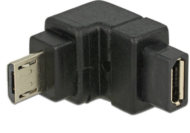 Delock USB 2.0 adapter [1x złącze męskie Micro-B USB 2.0 - 1x złącze żeńskie Micro-B USB 2.0] 65668 0 mm - obrazek 1