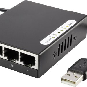 Renkforce RF-4451433 RF-4451433 Switch sieciowy 5 Portów 100 MBit/s zasilanie USB Renkforce RF-4451433 RF-4451433 Switch sieciowy 5 Portów 100 MBit/s zasilanie USB